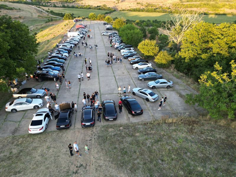 Сбирка Силистра 30.07.2025 — паркингът отгоре
